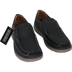 Aston Marc Mens Size 8.5M Color Brown Tan  Faux Leather Walking Loafers Open Box Aston Marc Men main image 4